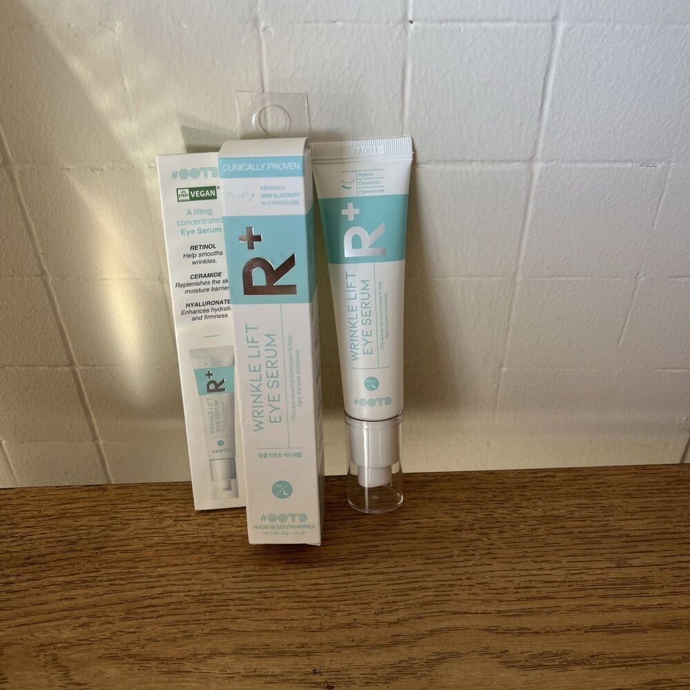 OOTD Wrinkle Lift Eye Serum Retinol Ceramide & Hyaluronate 30g/1oz Exp 03/2027